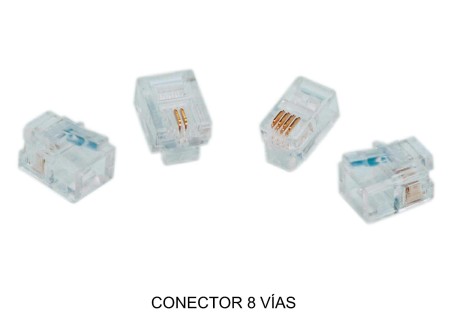 PACK 50 - CONECTOR 8 VIAS