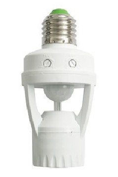 Sensor de movimiento para bombillas E-27