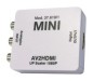 MINI CONVERTIDOR UNIVERSAL DE ENTRADA ANALÓGICA RCA/AV A SALIDA DIGITAL HDMI 1080P. MINI CONVERTIDOR UNIVERSAL DE ENTRADA ANALÓGICA RCA/AV A SALIDA DIGITAL HDMI 1080P.