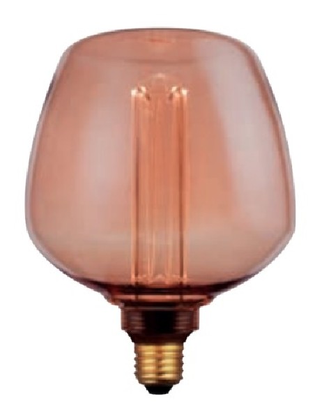 LAMPARA LED DECO AMBAR S123 4W VINTAGE FILAMENTO