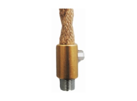 PRENSACABLES DE LATON 21.2 X 13 mm CON ROSQUETA Y TORNILLO