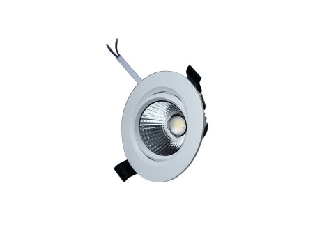 DOWNLIGHT LED EMPOTRABLE ORIENTABLE 7W 3000K BLANCO