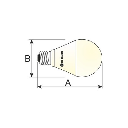 Bombilla LED G45 Regulable 7W