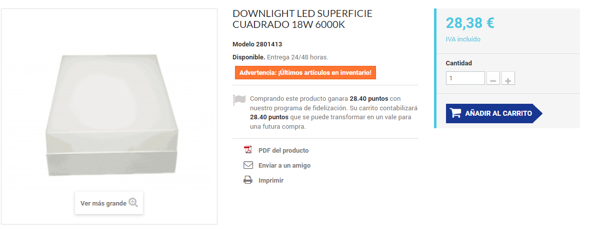 Mejores-downlight-led-cuadrados-de-superficie-1