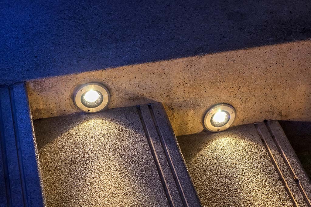 Iluminación para escaleras de casas